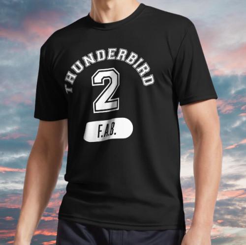

New Shirt Thunderbird 2 with FAB. Active T-Shirt Funny Size S - 5XL S