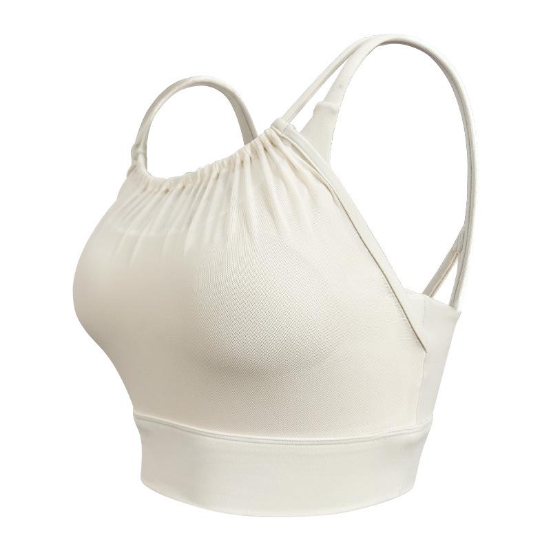 Women's Summer Yoga Bra: Sleeveless Two-Piece Mesh Sports Camisole