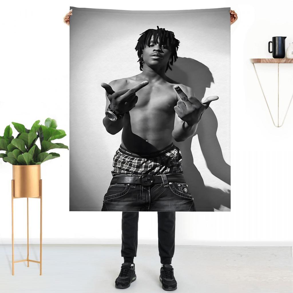 Chief Keef Rapper Kniedecke Zuhause und Dekoration Bettdecken Überwurf Sofa Benutzerdefiniert Anime Flauschig Weich Luxus Überwürfe Kinder