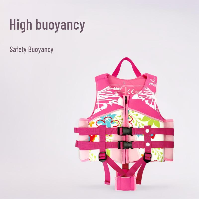 High Buoyancy Children's Life Jacket - Foam Vest for Men & Women, Inflatable-Free for Swimming & Water Sports