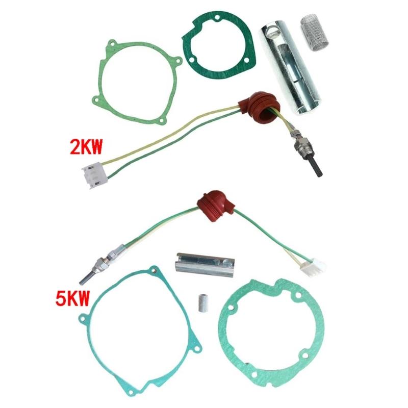 Car Heater BurnersMotor Gaskets Strainers 12V 5KW/2KW Glow Plug For Cab Air Park