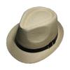 Tide Sun Hat British Summer Women's Hat Men's Straw Hat Top Hat Jazz Hat Couple Beach Hat