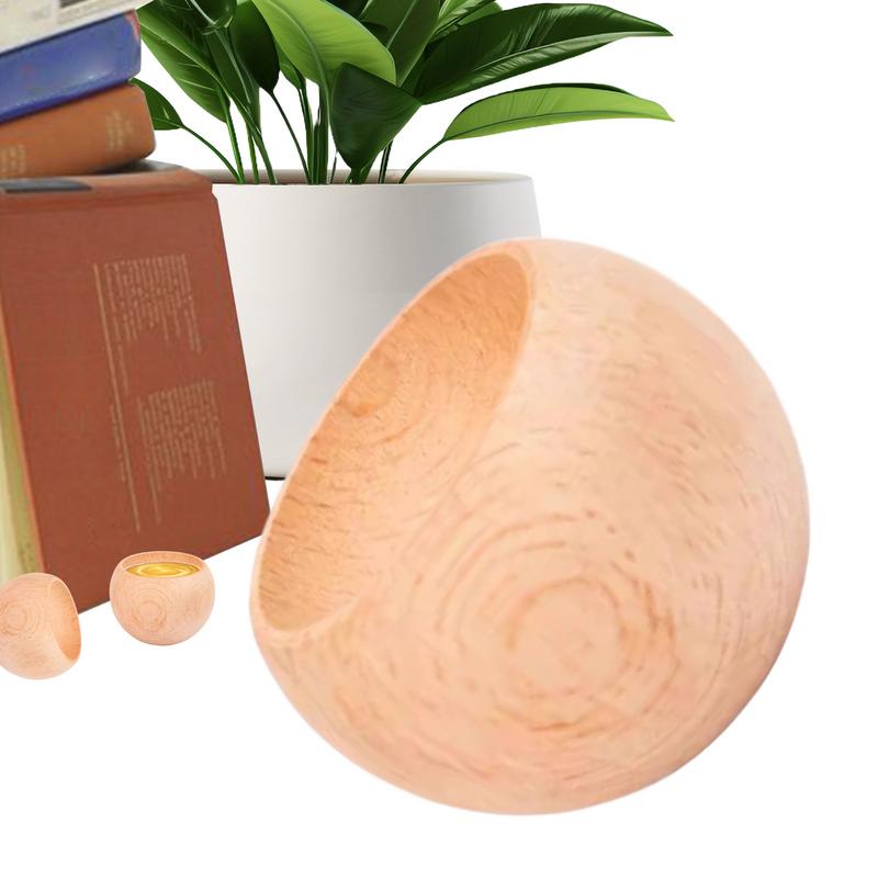 Holz Öl Diffusor Becher Holz Öl Diffusoren für Auto Langlebiger Kleiner Lufterfrischer Aromatherapie Tragbar Heimdekoration