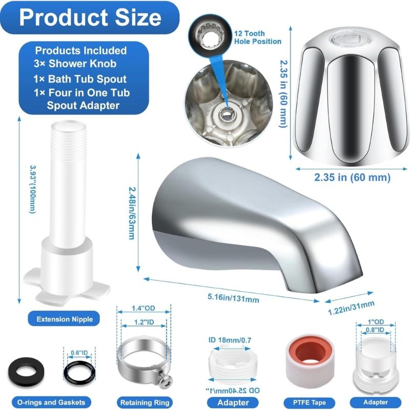 Concealed Installation Bathtub Faucet Downspout Constructed From For Elegant And Efficient Bathroom Use