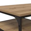 Artisan Oak Coffee Table 90 x 49 x 40 cm Engineered Wood