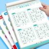 1/4Pcs Logical Thinking Ladder Training Puzzle Toy Sudoku Book For Beginner Children Elementary Student Four Six Nine Grid Games