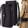 AQUOS Wish5 Shoulder Case with Strap for AQUOS AQUOS AQUOS Rakuten Mobile and Compatible with Sharp Compatible with Cobeimisr Shoulder Crossbody Card