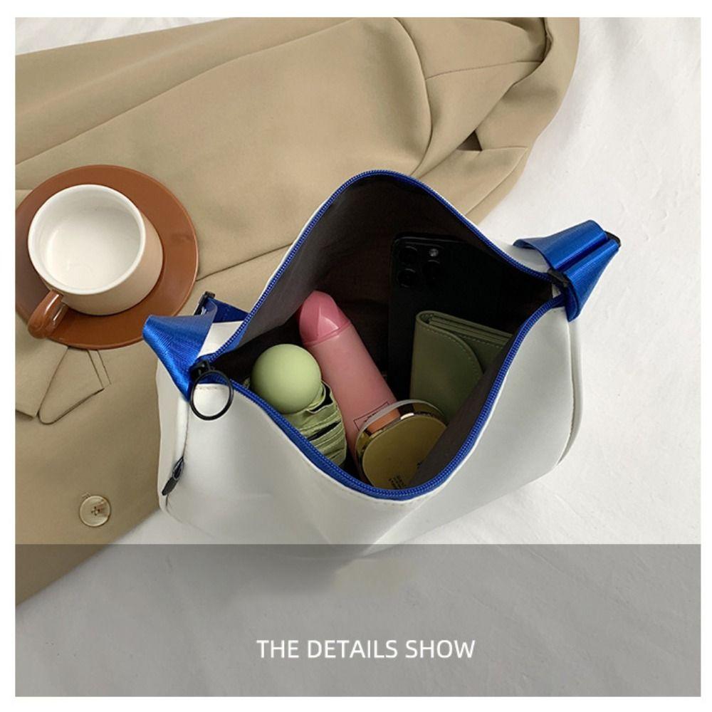 Fashion Oxford Cloth Crossbody Bag Fashion Waterproof Large Capacity Handbag Messenger Bag Casual Dumpling Bag For Women Girls