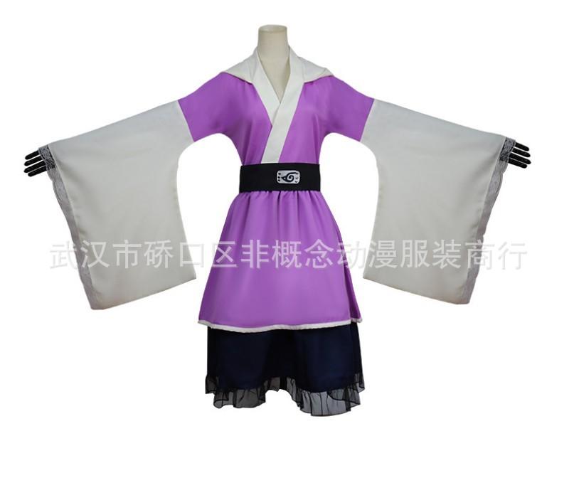 Naruto Cosplay, Uzumaki Naruto Kimono & Akatsuki Robe Uchiha Sasuke Costume