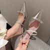 Women Patent Pink Slippers Spring Summer Flats  New Pointed Toe Dress Shoes Designer Elegant Shallow Party Zapatillas Mujer