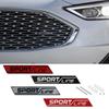 JBIW9 Metal Sport Line Grille Sticker Car Rear Trunk Body Emblem Badge for Skoda Yeti Octavia Superb Fabia Kamiq Karoq Kodiaq Rapid