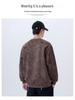 2024 Autumn Men’s Luxury Trendy Long Sleeve Round Neck Plus Size Hoodie