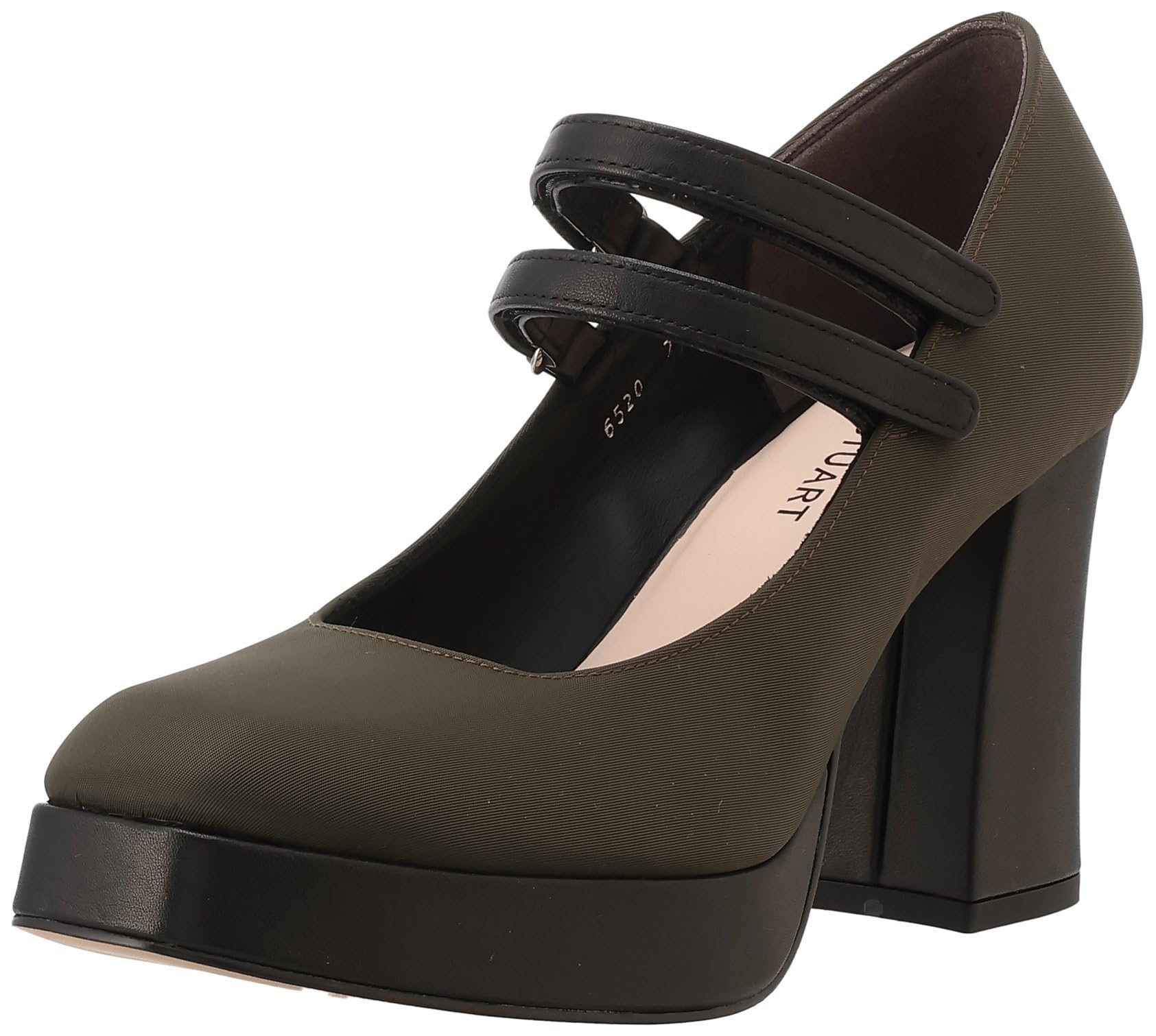 

JILL STUART SHOE Women s Double Strap Platform Pumps, Size 6520 KA/24.0 cm E