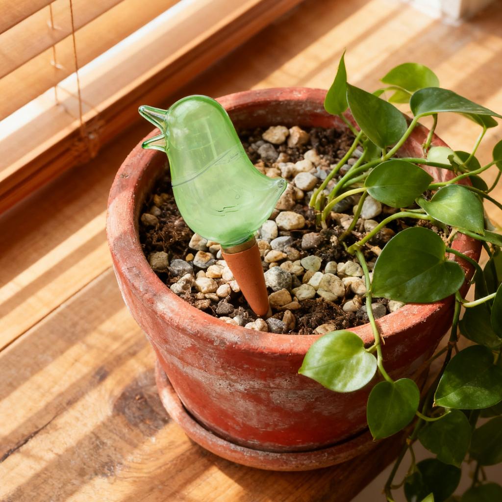 Bird-shaped Automatic Watering Ball, Automatic Drip Irrigation, Moistening , Suitable For Indoor And Outdoor Plants, Plant Watering Device