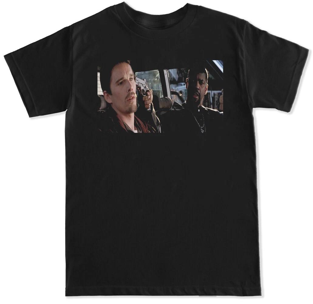 

Training Day Classic Movie Funny Hip Hop Retro Suitable for Both Men and Women All Season Pure Cotton T-shirt Streetwear 4XL