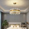 Nordic Luxury Italian Minimalist Crystal Chandelier for Living and Dining Room