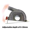 Angle Grinder Dust Cover & Modification Kit: Polisher, Cutter Stand, Chainsaw Grooving, Protective Accessories