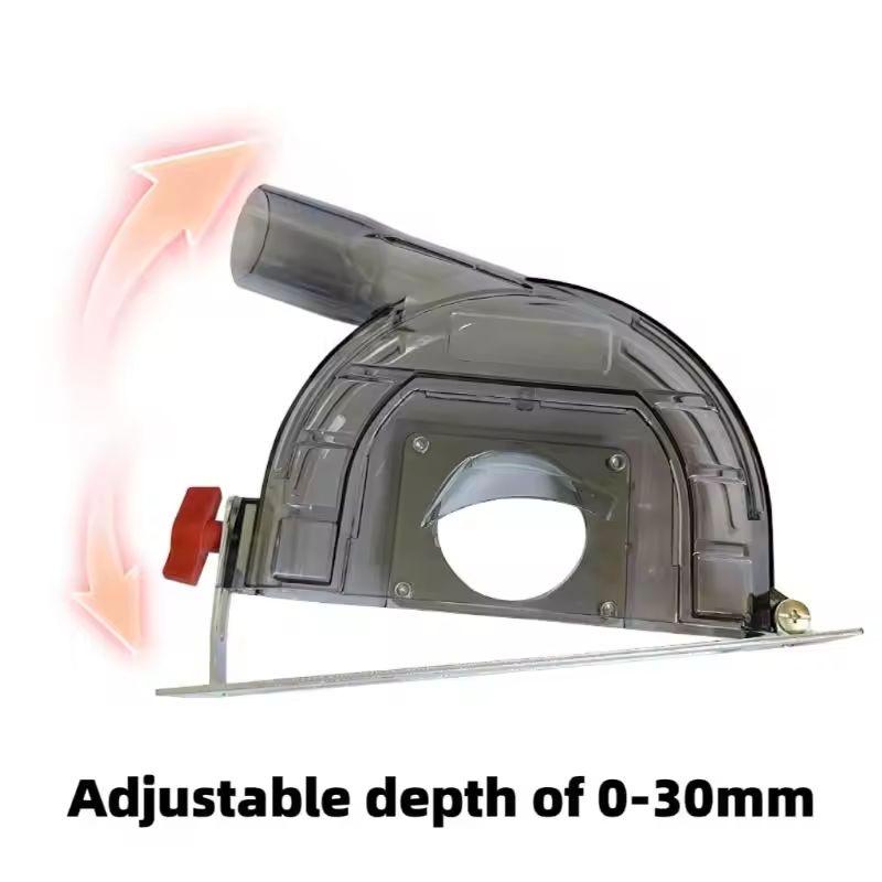 Angle Grinder Dust Cover & Modification Kit: Polisher, Cutter Stand, Chainsaw Grooving, Protective Accessories