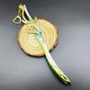 Anime Genshin Impact Figure Weapon Keychain  Alhaitham Sword Prop Little Lion Toy Gift Boxs Packaging Vision Metal key Ring