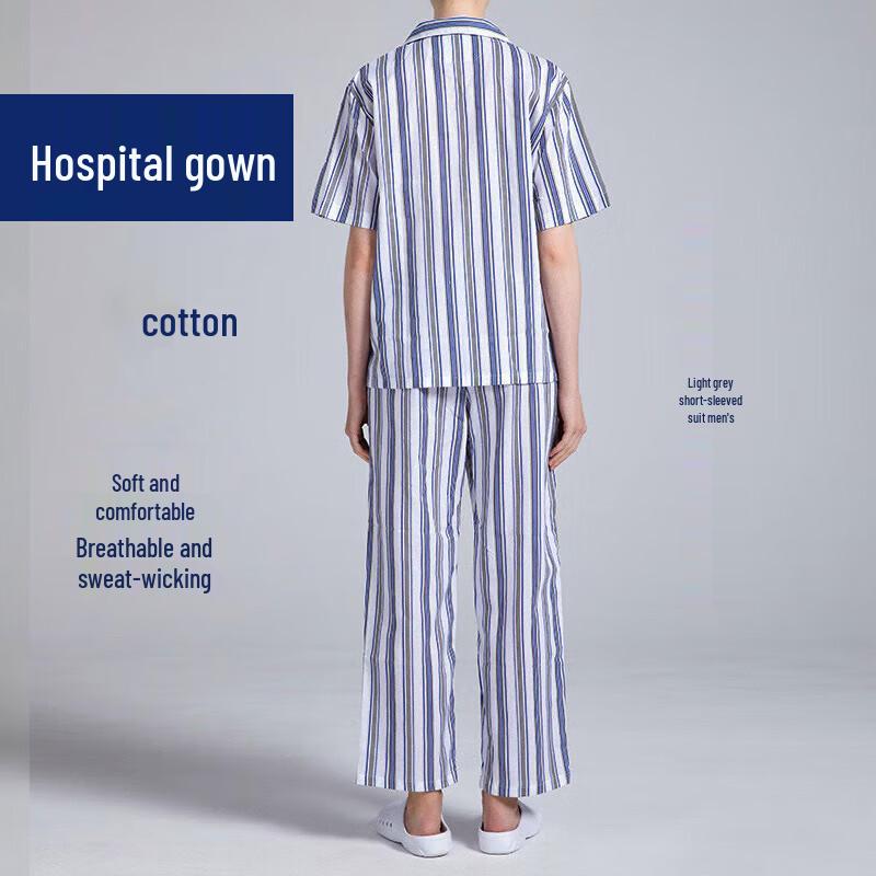 Mengdong Cotton Patient Nursing Uniform Set