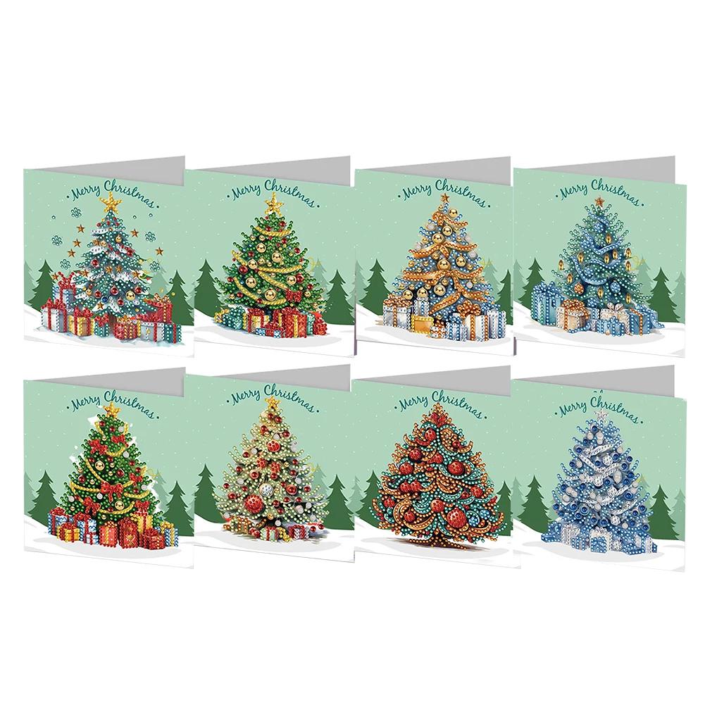 Diamond Painting Christmas Cards Diamond Painting Greeting Cards DIY Diamond Art Cards Arts Crafts for Birthday Thanksgiving Day