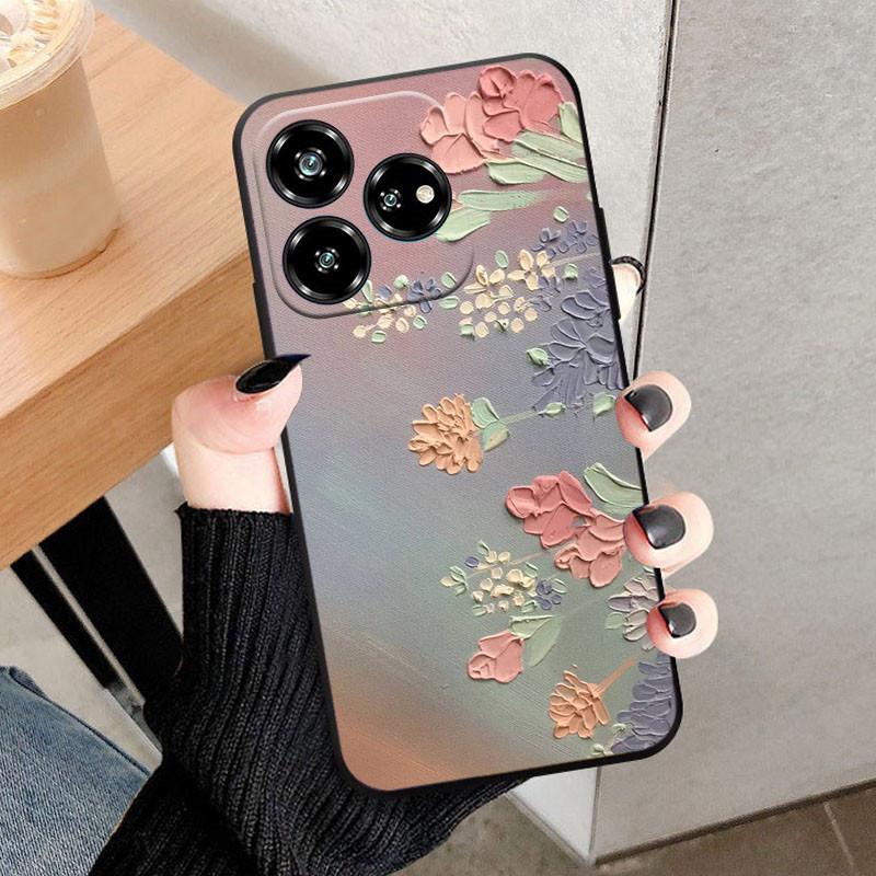 For ZTE Blade V60 Design Case V60Vita Wolf Lion Soft Silicone Shockproof TPU Phone Case For ZTE BladeV60 V 60 Vita Back Cover