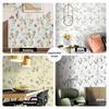 Klebefolie für die Wand - Wasserdichte PVC-Blumenmuster, Verdickte Selbstklebende Heimdekoration, Hintergrund für Schlafzimmerabtrennung