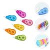 6 Pcs Correction Tape Children Stationery Accessory Convenient Erasers for Kids Household White Out Pp Student