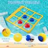 with Inflator Pump Inflatable Pool Toy Set Portable Inflatable Water Toss Game  2-10 Players