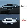 For 2020-2023 Toyota Highlander Chrome Exterior Side Door Handle Bowl Cover Trim