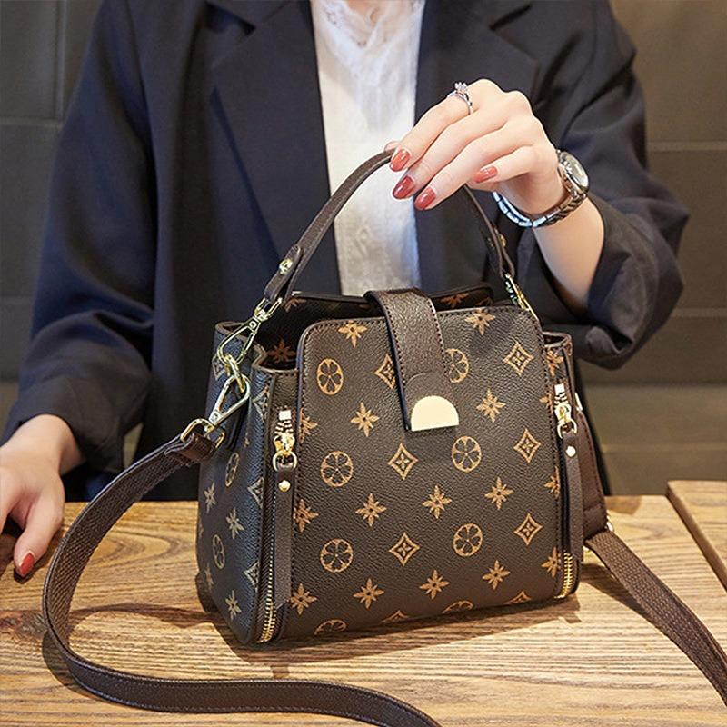 Bags Women's bags New messenger bags Women's bucket bags Summer fashion high-end textured shoulder bags Trendy bags