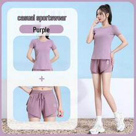 European & American Women's Butt-Lifting Seamless High-Waisted Yoga Pants & Bra Set