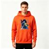 Men Anime Demon Slayer Tomioka Giyuu Print Pullover Hoodie Casual Long Sleeve Sweatshirt