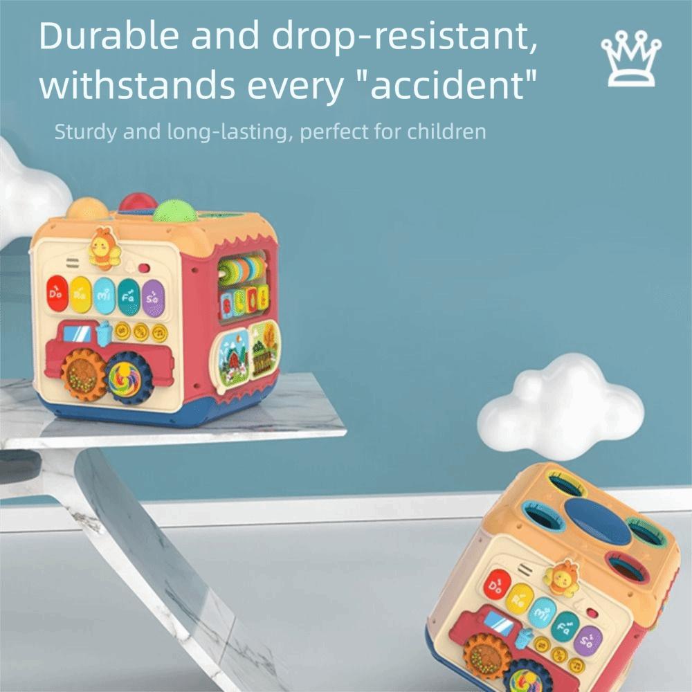 Sorting Function Toddler Hand Drum Toy Developmental Music Plaything Box Baby Activity Cube  Baby