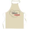 Kitchen Apron - Irreplaceable Journalist - Durable Cotton - Durable Humorous Print - Made In France