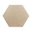 J-kitchens 39cm Sechseckige Schale, Champagner Gold, Aqua/Schwarzer Lack, Hergestellt in Japan
