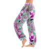 Women's Solid Color Trousers With Cuffs Casual Pants And Pajama Pants