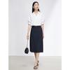 French Elegant V-neck Shirt Women's Short Sleeve 2025 Summer New Simple Top Small