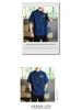 Men's Loose V-Neck Linen Tang Suit T-Shirt - Retro Chinese Style, Short-Sleeved, Cotton and Linen Blend, Fashionable for Larger Sizes