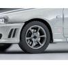 TOMYTEC Tomica Limited Vintage Neo 1/64 Scale LV-N353a Nissan Skyline 2-Door Sports Coupe 25GT TURBO with Optional Parts, Silver, 2000 Model, Finished