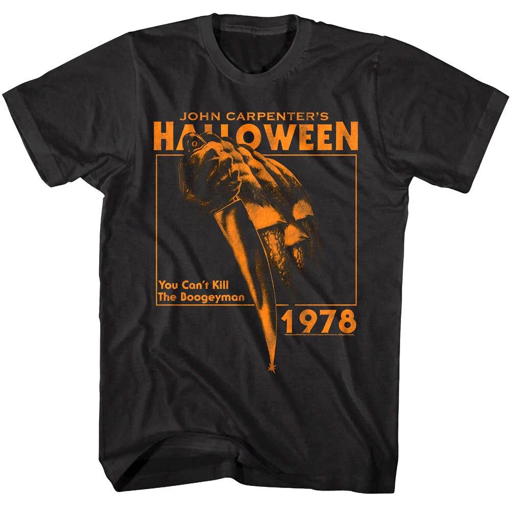 Halloween Pumpkin Knife 78 Men s T Shirt Horror Movie John Carpenter Boogeyman 3XL