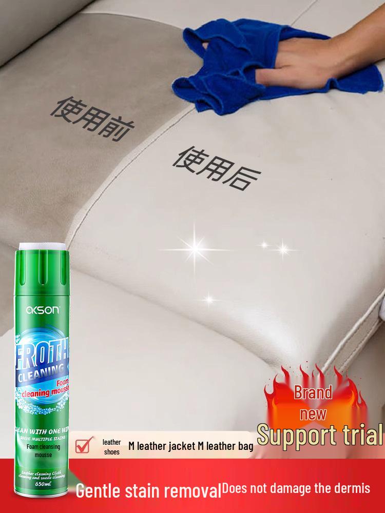 Leather Sofa Cleaner & Conditioner: Stain Remover & Maintenance Oil for Genuine Leather