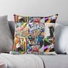 Mika Discography Collage Square Pillowcase Polyester Linen Velvet Pattern Zip Decor Throw Pillow Case Sofa Cushion Case
