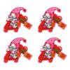 10PCS/lots Valentine's Day Embroidered Patches Pink Love Heart Patch Iron On Patches For Clothing Holiday Decoration Gift DIY