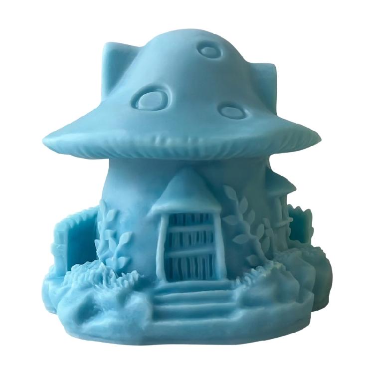 Fashionable Cottage Candle Mold Sturdy Silicone Lovely Mushroom Silicone Form for Home Decoration Craft Supplies