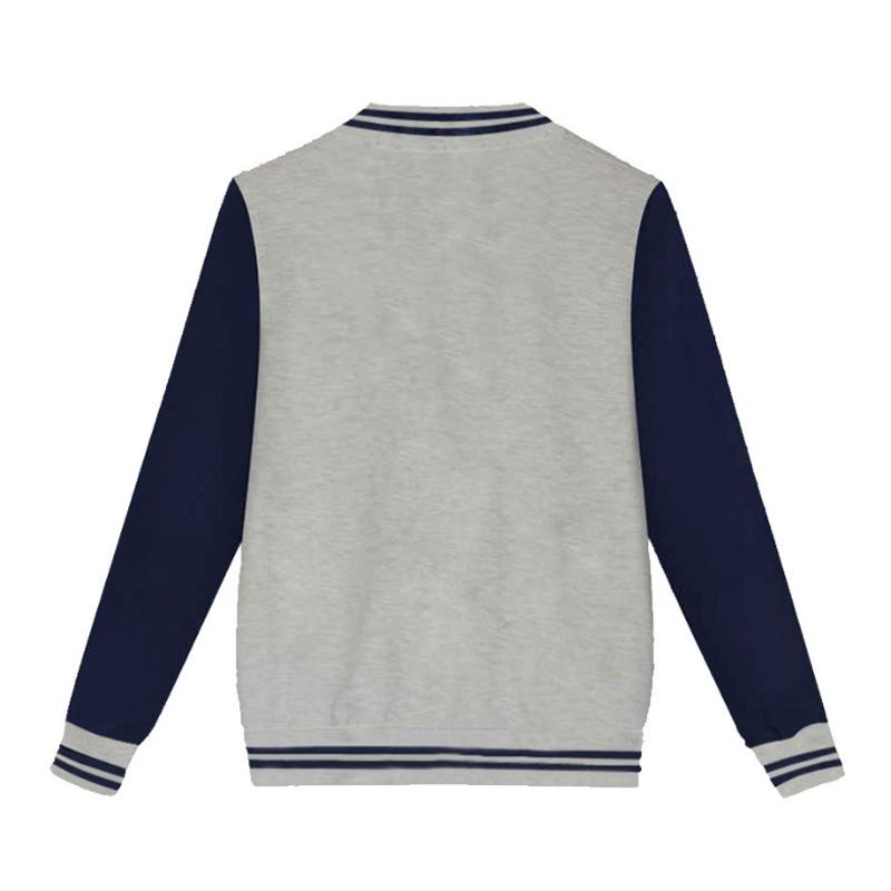 Solid Color Jacket Baseball Clothing Workwear Baseball Shirt Women's Cardigan Coat