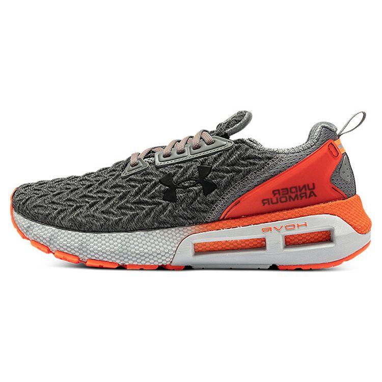 Under Armour HOVR Mega 2 Running Shoes Orange Grey Men 3025472-101 42.5