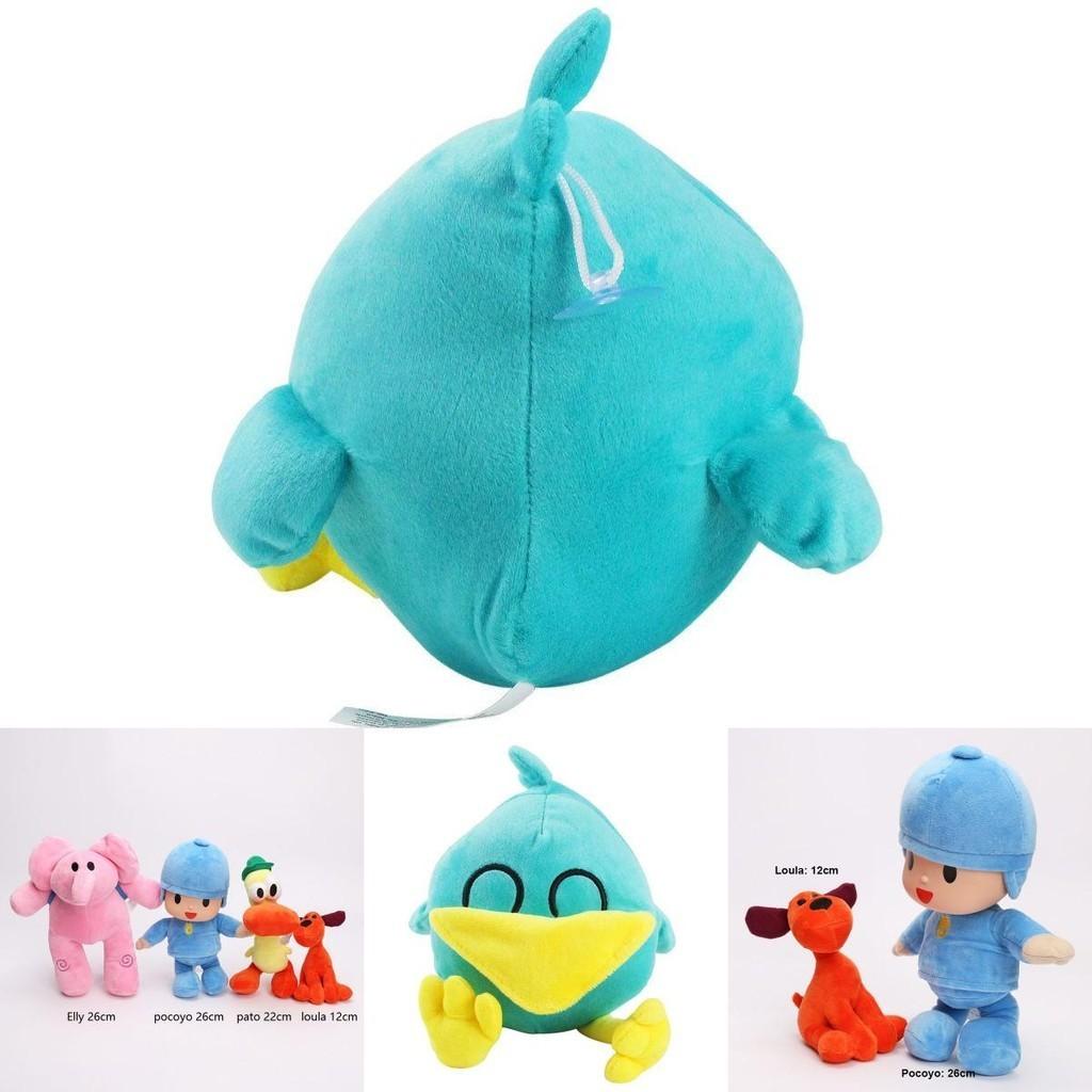 Adorable Pocoyo Elly Pato Loula Sleepy Bird Soft Plush Stuffed Figure Toy Doll Gift For Kids