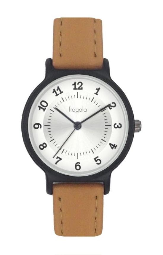 Следуйте Fragola Casual Case Часы N00325S-1 BKCA