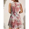 Summer Dresses for Women Beach Floral Tshirt Sundress Casual Pockets Boho Tank Dress